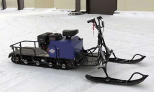 Изображение для Мотобуксировщик ИЖТЕХМАШ ЛИДЕР-3Н-3Т-25-600 (25 лс, РЫЧАЖНЫЙ ЛЫЖНЫЙ МОДУЛЬ, гусеница 600 мм, РЕВЕРС)