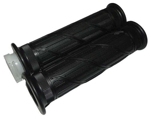 Изображение для Ручка руля правая (газа) TRICKLER 2 в сборе (с резинкой) + ручка левая (резиновая)