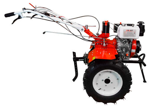 Изображение для Мотоблок дизельный Brait BR-135DEAPRO (6 лс, электростартер, 3 вперед/1 назад)