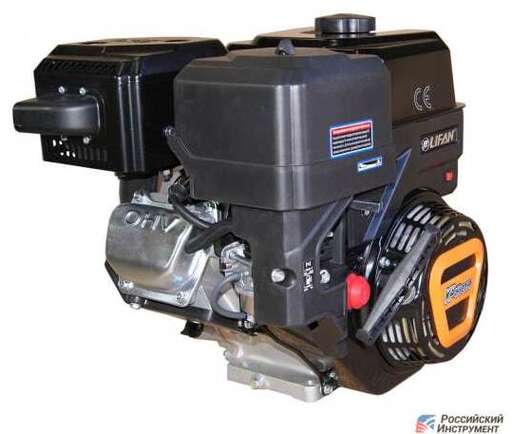Изображение для Двигатель Lifan KP460 (192F-2T) 18А (20 лс, 25 мм, катушка 18А)