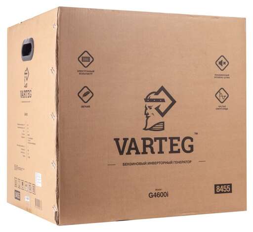 Изображение для Генератор бензиновый инверторный VARTEG G4600I ( 4 кВт)