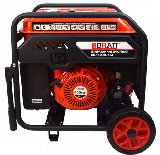 Изображение для Генератор бензиновый инверторный Brait BR8500iOEM (7 кВт, электростартер)