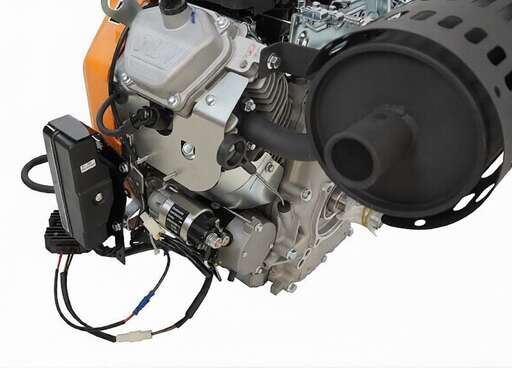 Изображение для Двигатель Lifan LF2V80F-А (X2) D25 20A (32 лс, электростартер)