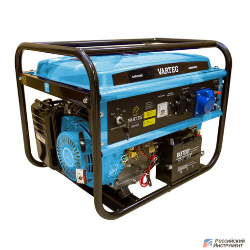 Изображение для Бензиновый генератор Foxweld VARTEG G6500 E (6.5 кВт, электростартер)