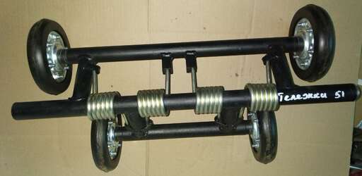 Изображение для Тележка 500 широкий каток 51см (4-х пружинная)