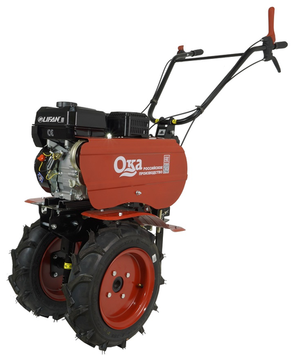 Изображение для Мотоблок ОКА МБ1Д2М13 Lifan (8 лсременной, колеса 4X10, ск.2пер./2наз.) (на тросах))