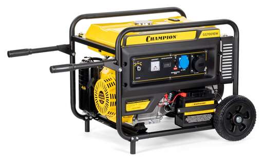 Изображение для Бензиновый генератор CHAMPION GG7001EW (7.5 кВт, электростартер)