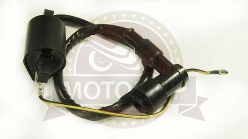 Изображение для Катушка зажигания CG125 как Альфа, трицикл Лифан с проводом и свечным колпачком, без кроншт.(НАБОР)