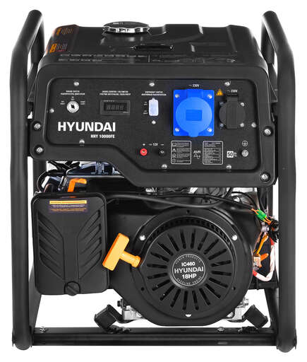 Изображение для Бензиновый генератор HYUNDAI HHY 10000FE (8 кВт, электростартер)