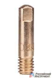 Изображение для Сварочный наконечник Start E-Cu-AL M6 Ø0.8 прямой (алюминиевая проволока, упаковка 20 шт)