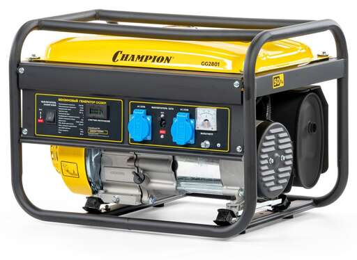 Изображение для Бензиновый генератор CHAMPION GG2801 (3 кВт)