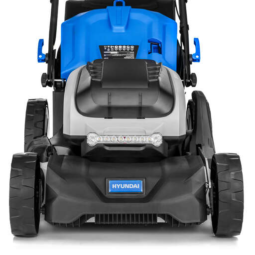 Изображение для Аккумуляторная самоходная газонокосилка Hyundai LA 4047 (поставляется без аккумуляторных батарей и зарядного устройства)