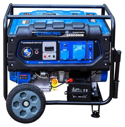Изображение для Генератор бензиновый Dinking DKA6500EW (6.5 лс, электростартер)