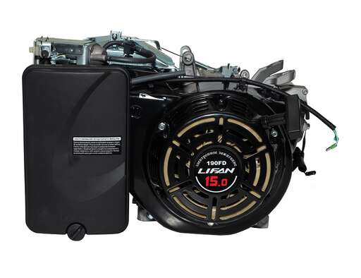 Изображение для Двигатель Lifan 190FD-V (15 лс, вал конусный короткий 54.45 мм, для генератора)