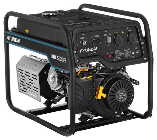 Изображение для Бензиновый генератор HYUNDAI HHY 5020FE (4.5 кВт, электростартер)