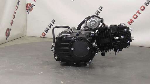 Изображение для Двигатель 4т. 125 (120) см3 (1P52) Storm (черный) - горизонтальный, тюнинг, круговая КПП
