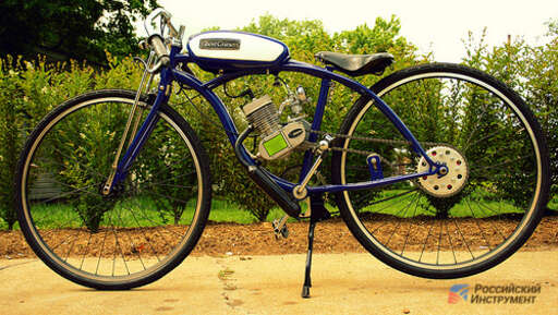 Изображение для Двигатель велосипедный F72 (8P) (2.8 лс, автоматическое сцепление, полный комплект для установки)