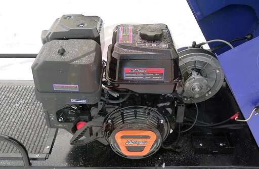 Изображение для Мотобуксировщик с рычажным лыжным модулем  ЛИДЕР-3H-4Т-20АП, LONG (LIFAN 20 лс, электростартер, освещение, реверс, гидравлические тормоза, подогрев ручек, чека)