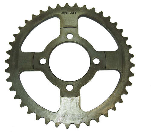 Изображение для Венец (Z41) 420 (d54mm - 4 x 49mm) + ЗВЕЗДОЧКА (Z14) 420 (d14 - 17mm, 6 шлицов) (компл.)