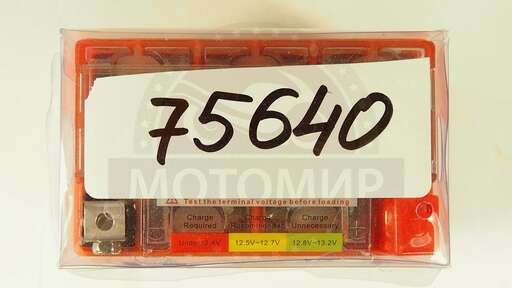 Изображение для Аккумулятор 12В  5 А/ч  UTX5L-BS iGEL, OUTDO  (110х67х106) гелевый, обратная пол., X-MOTOS (НАБОР)