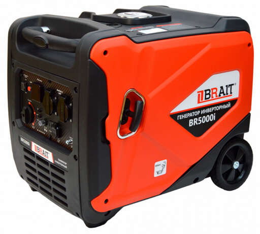 Изображение для Генератор бензиновый инверторный Brait BR5000i (3.7 кВт)