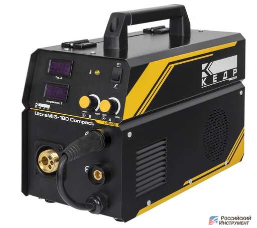Изображение для Сварочный полуавтомат КЕДР UltraMIG-180 Compact (MMA, MIG/MAG)