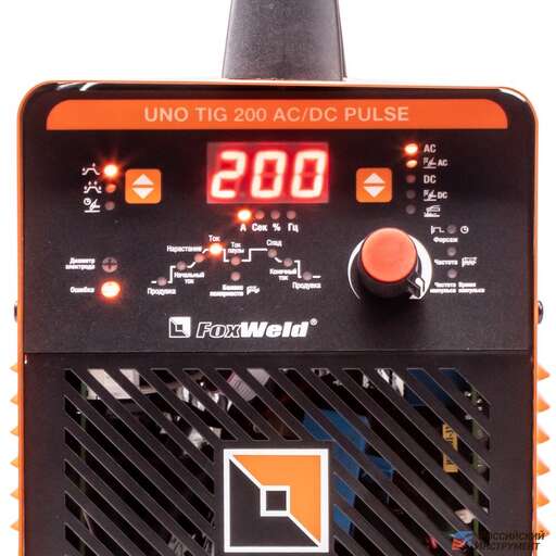 Изображение для Аппарат аргонодуговой сварки Foxweld UNO TIG 200 AC/DC PULSE