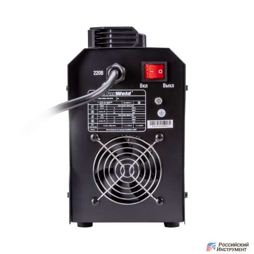 Изображение для Сварочный инверторный аппарат Foxweld UNO MMA 200 SYN (MMA/TIG LIFT, синергетическое управление)