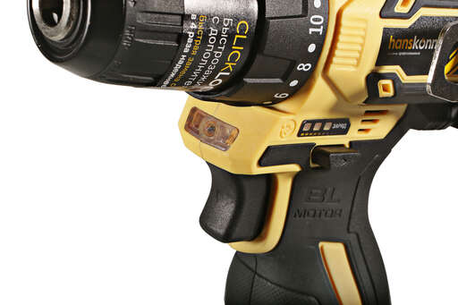 Изображение для Аккумуляторный шуруповерт Hanskonner HCD1645BLC