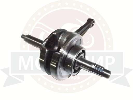 Изображение для Коленвал Zodiak 50/70 139FMА-147FMD (Delta, Альфа) палец13мм, в сборе с подш. и звездой ГРМ(ход 41