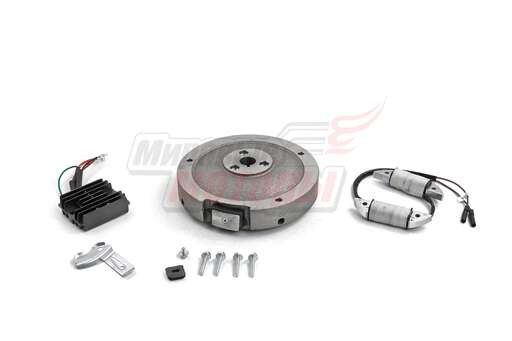 Изображение для Комплект электрооборудования для базовых двигателей 182F,188F,190F для установки катушки 3А (маховик, выпрямитель, катушка)