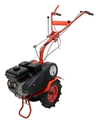 Изображение для Мотоблок АГАТ Л-7 ШЛ Lifan (ременной, 7 лс., колеса 4X8, ск.2пер./1наз.) (Шина литая)