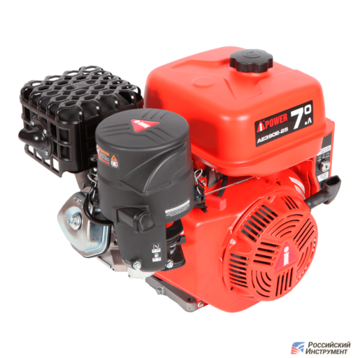 Изображение для Двигатель A-IPOWER AE390E-25 (13 лс, Ø 25 мм, электростартер)