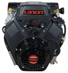 Изображение для Двигатель Loncin LC2V80FD 20А (30 лс, ручной стартер, электростартер, катушка освещения 20А, 25.4 мм, A type)