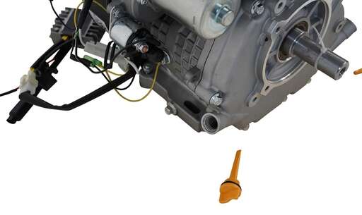 Изображение для Двигатель Loncin G500FD (A type) D25 18A (22 лс, электростартер, катушка 18А, 25 мм)