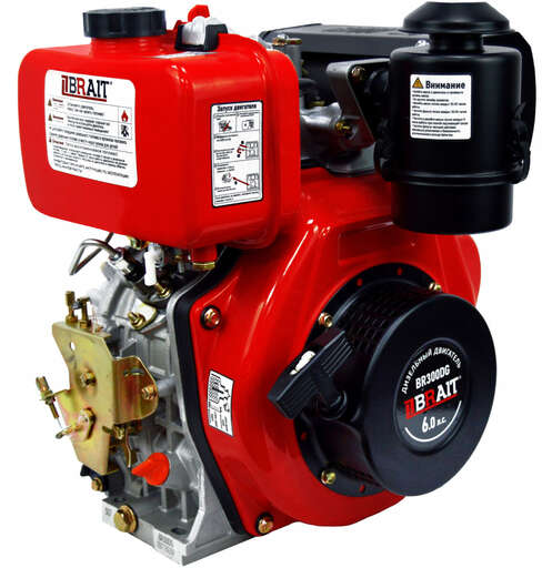 Изображение для Двигатель дизельный Brait BR300DG (6 лс, шлицы 25 мм)