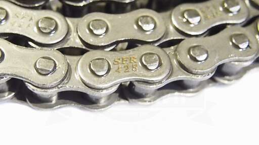 Изображение для Цепь (428) SFR -128 зв. (Муравей, Тула, VIRUS250, аналог ПР 12.7-18,2)  цветная коробочка (НАБОР