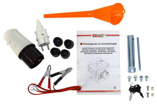 Изображение для Генератор бензиновый инверторный Brait BR5000iOEL (3.8 кВт, электростартер)