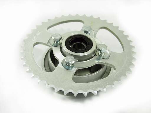 Изображение для Звезда 41 зуб. (420) цепи, задняя Альфа, Дельта, Zodiak в сборе с основанием