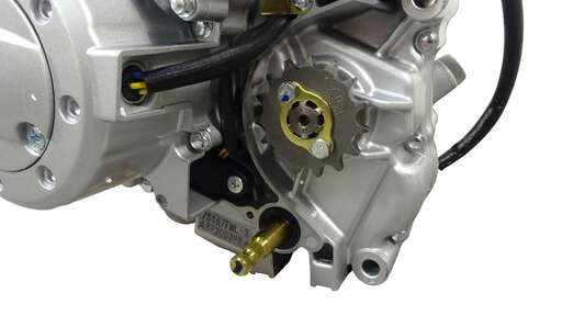 Изображение для Двигатель четырехтактный, 200 см3, 167FML (CGB200) с балансирным валом, кикстартер и электростартер, 4 МКПП