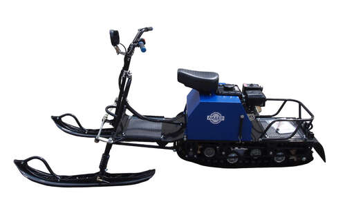 Изображение для Мотобуксировщик компактный Лидер-Дельта-2 с лыжным модулем (Lifan 8 лс, фара)