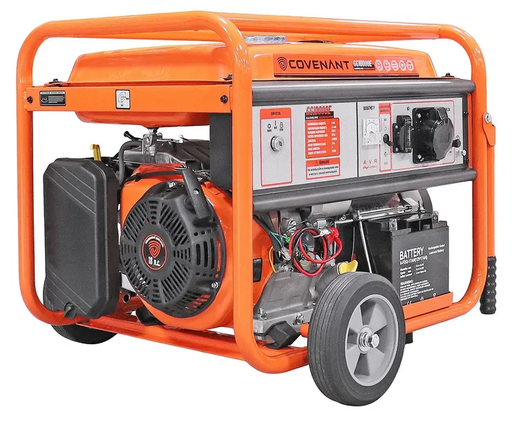 Изображение для Генератор бензиновый COVENANT GG8000E (6,5 кВт, электростартер)
