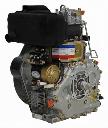 Изображение для Двигатель дизельный Lifan С188FD 6А (13 лс, электростартер, катушка освещения 6А, конус 75 мм),