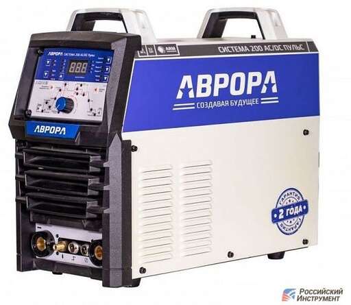 Изображение для Аппарат аргонодуговой сварки АВРОРА СИСТЕМА 200 AC/DC ПУЛЬС 2 ПОКОЛЕНИЕ (MMA/TIG)