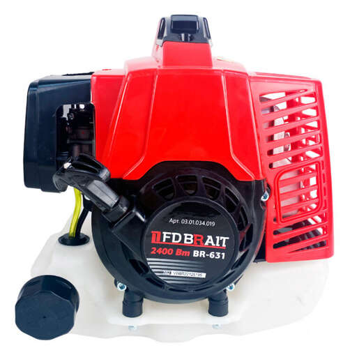 Изображение для Двигатель бензиновый 2х тактный BRAIT BR-631 (2,4 кВт)