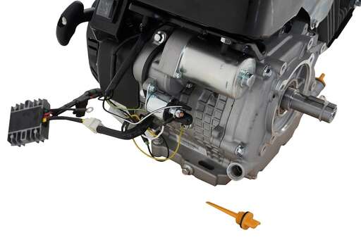 Изображение для Двигатель Loncin G500FD (A type) D25 7A (22 лс, электростартер, катушка 7А, 25 мм)
