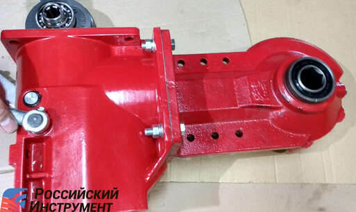 Изображение для Редуктор в сборе мотоблока BR-135 (чугунный, с коробкой передач, 2 вперед/1 назад)