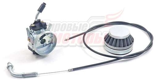 Изображение для Карбюратор с воздушным фильтром, с тросом газа ТЮНИНГ F50,F80,NR50,NR80,T100,72(8P)