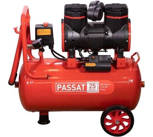 Изображение для Компрессор безмасляный Aurora PASSAT-25 BLACK (1.45 кВт)