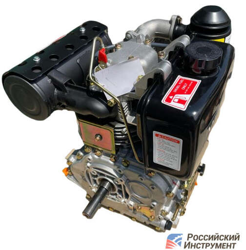 Изображение для Двигатель дизельный Wombat EXD190F (13 лс, 25 мм)